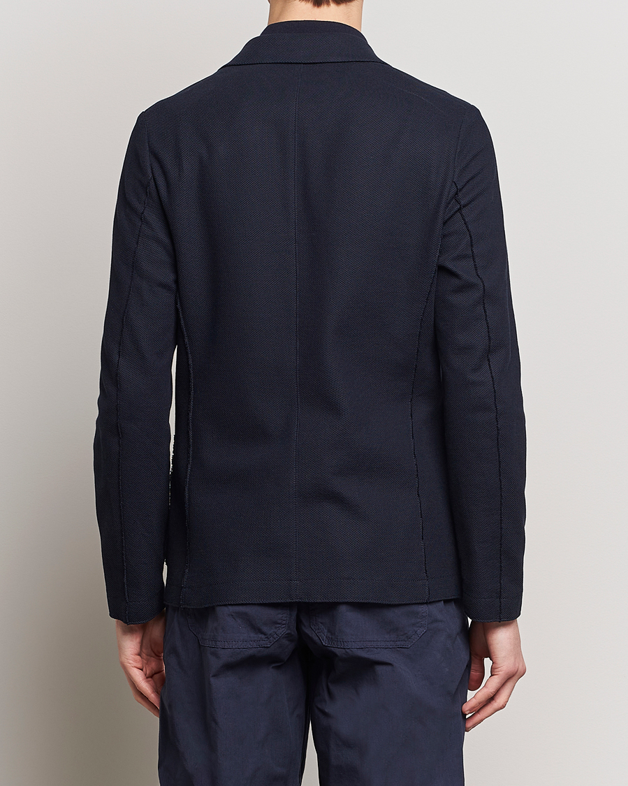 Herren | Sakkos | Harris Wharf London | Loro Piana Honey Comb Blazer Navy