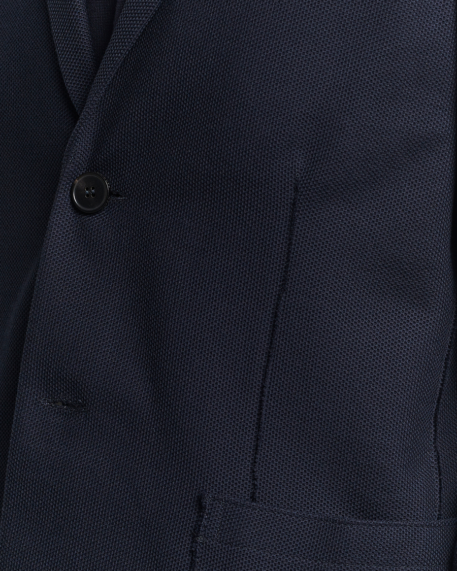 Herren | Sakkos | Harris Wharf London | Loro Piana Honey Comb Blazer Navy