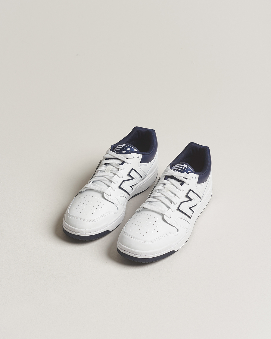 Herren | New Balance 480 Sneakers White/Navy | New Balance | 480 Sneakers White/Navy