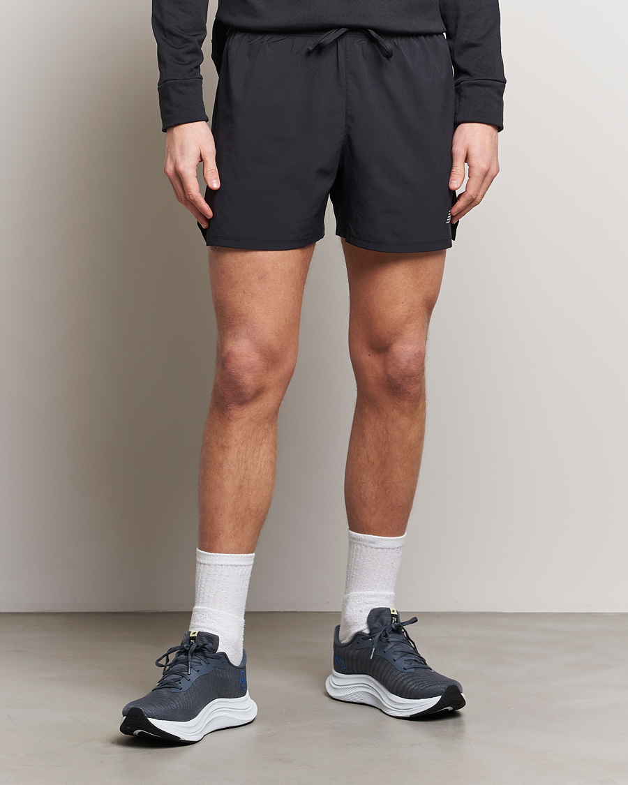 Men | Shorts | New Balance Running | Seamless Shorts 5 Black
