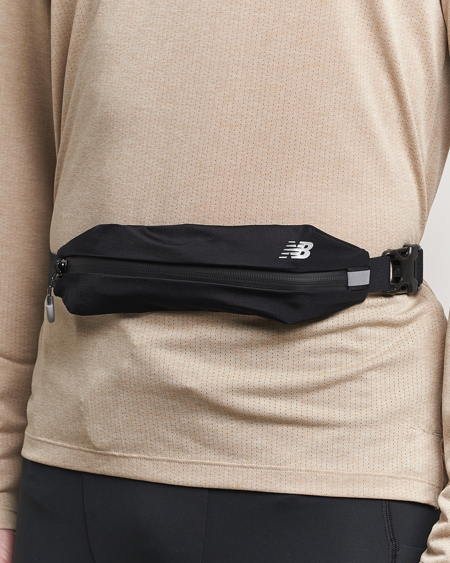 Herren | New Balance Running Running Stretch Belt Black | New Balance Running | Running Stretch Belt Black