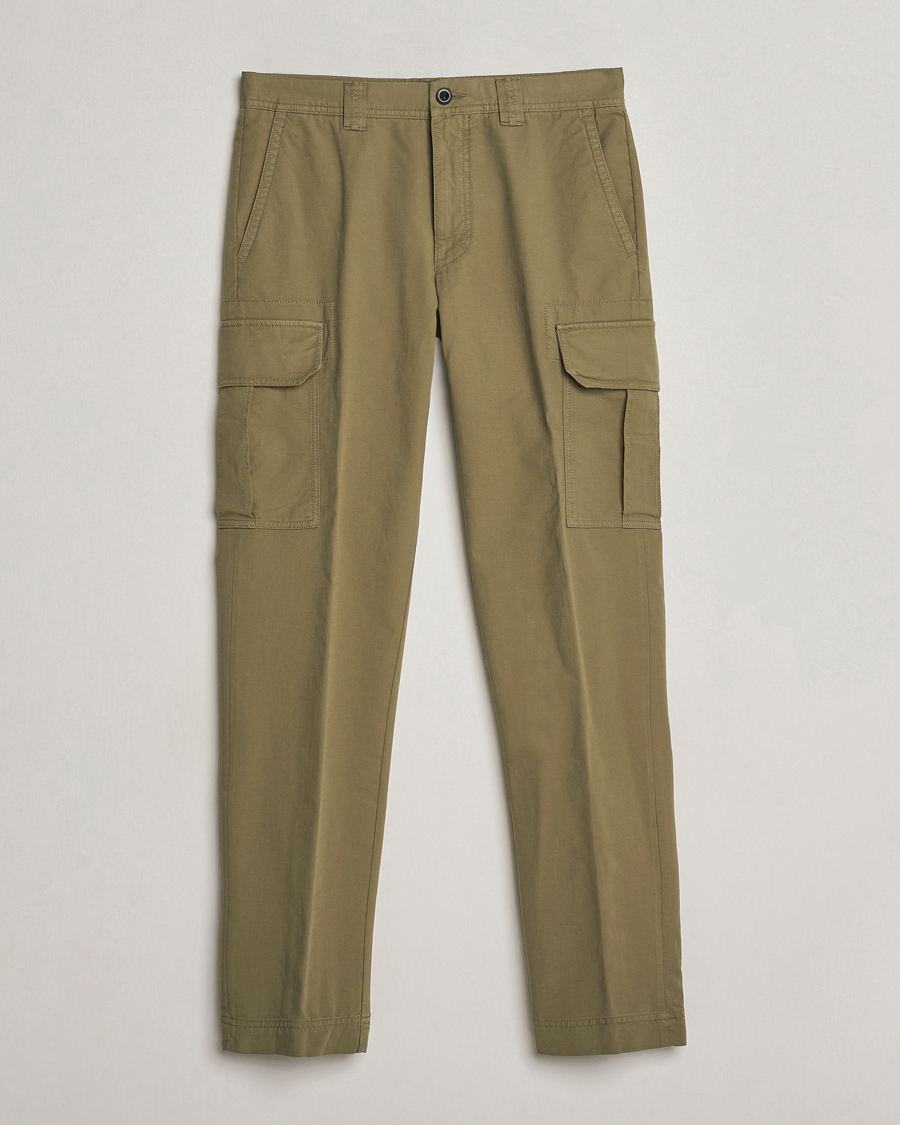 Herren | Hosen | Incotex | Slim Fit Cargo Pants Military Green