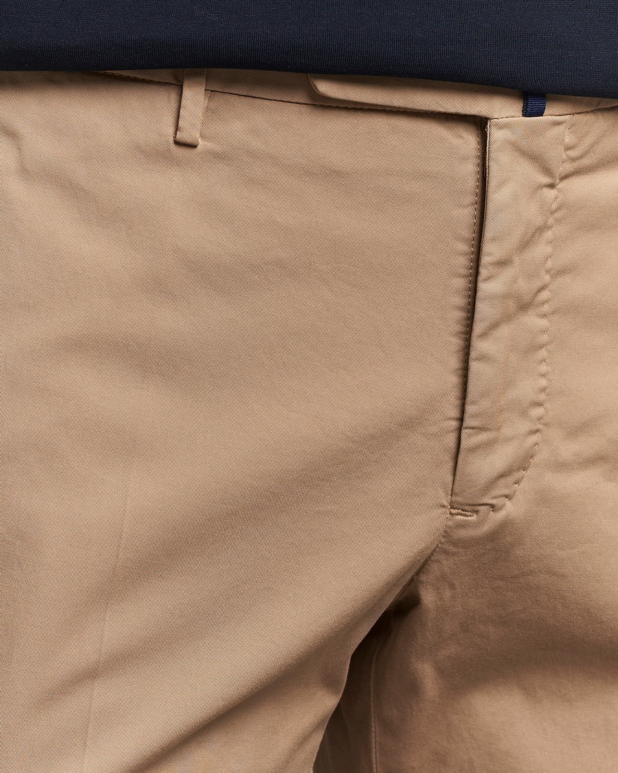 Herren | Hosen | Incotex | Slim Fit Comfort Chinos Beige