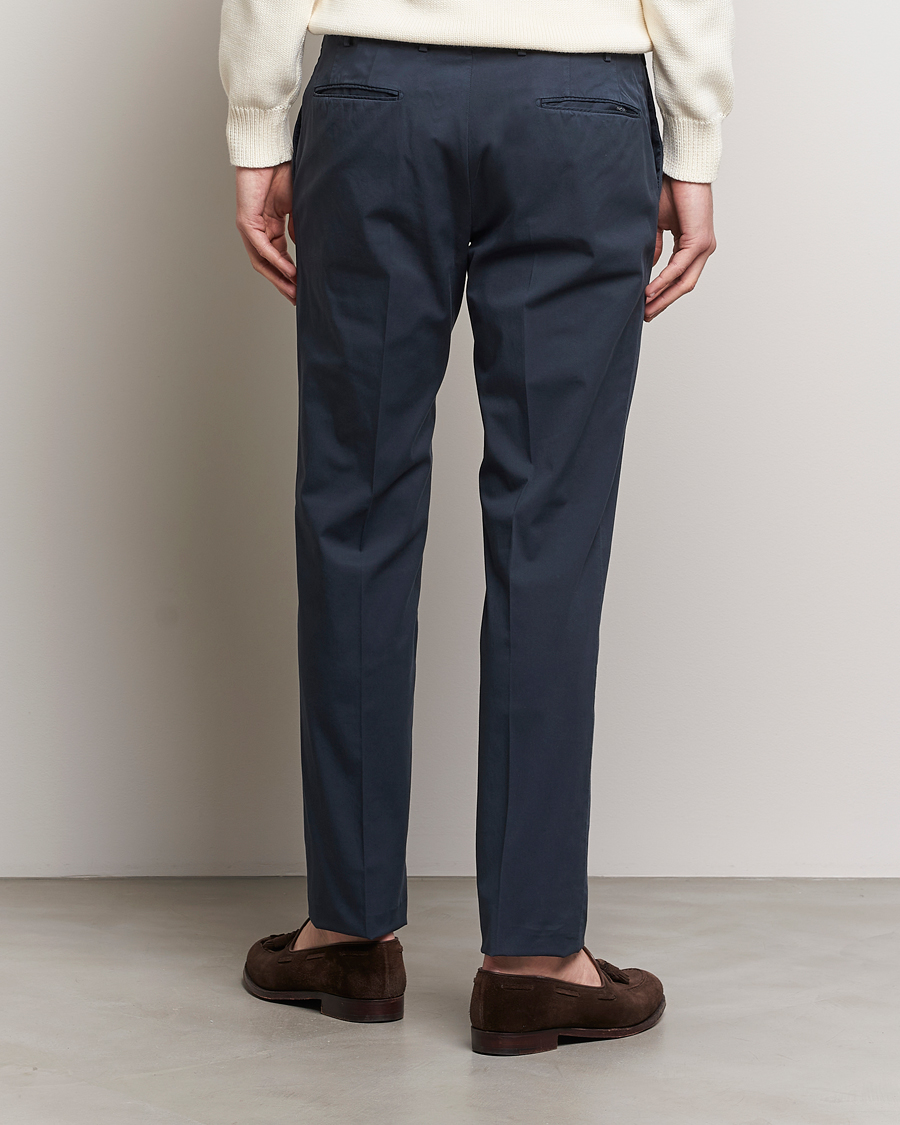 Herren | Hosen | Incotex | Slim Fit Comfort Chinos Navy
