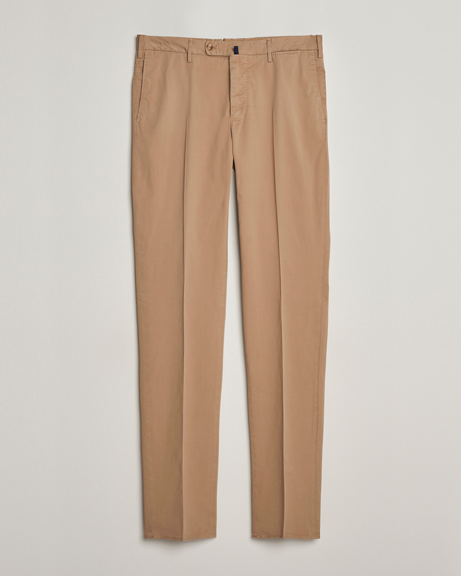 Herren | Hosen | Incotex | Regular Fit Comfort Chinos Beige