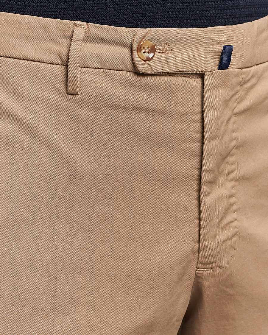 Herren | Hosen | Incotex | Regular Fit Comfort Chinos Beige