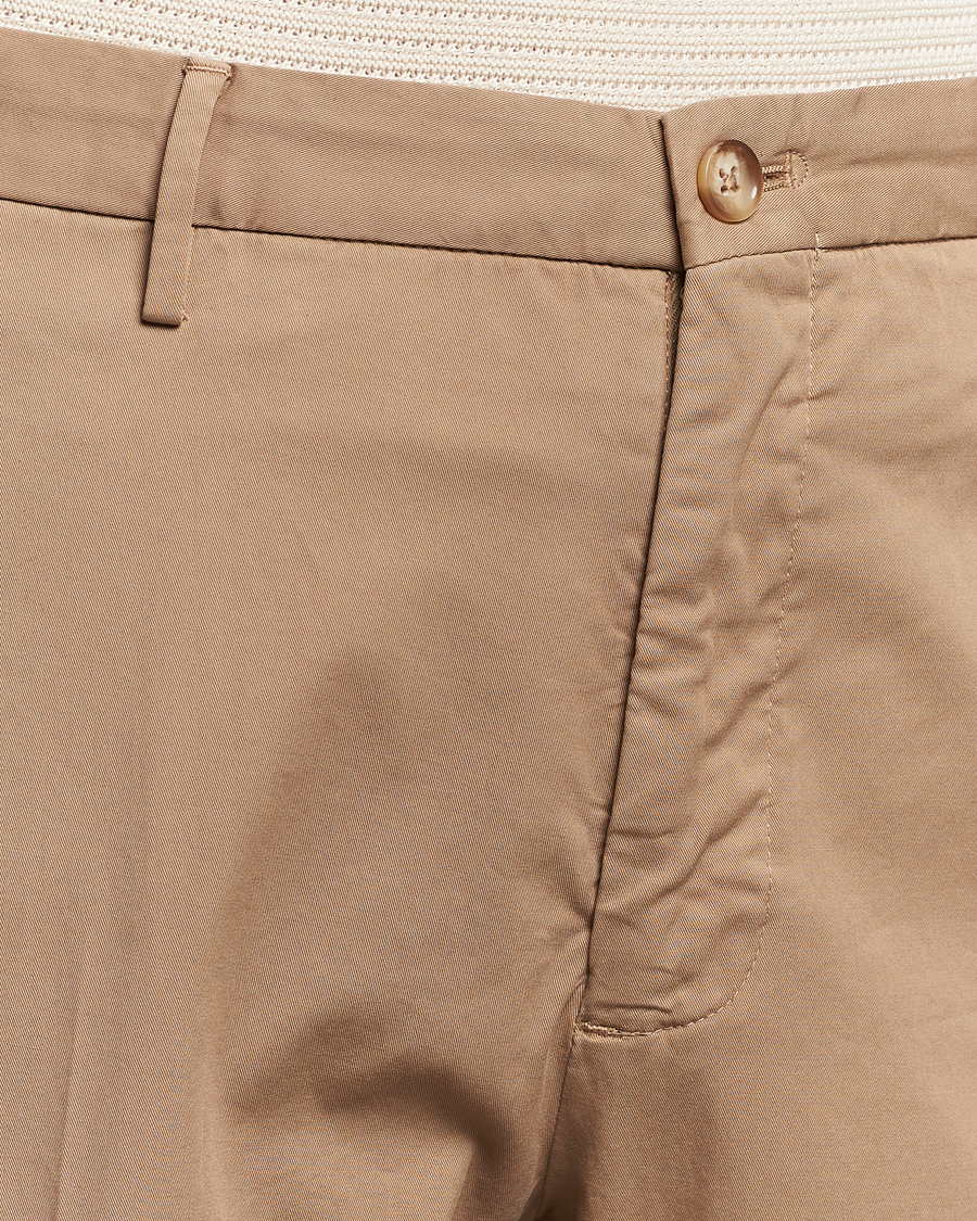 Herren | Hosen | Incotex | Straight Fit Garment Dyed Chinos Beige