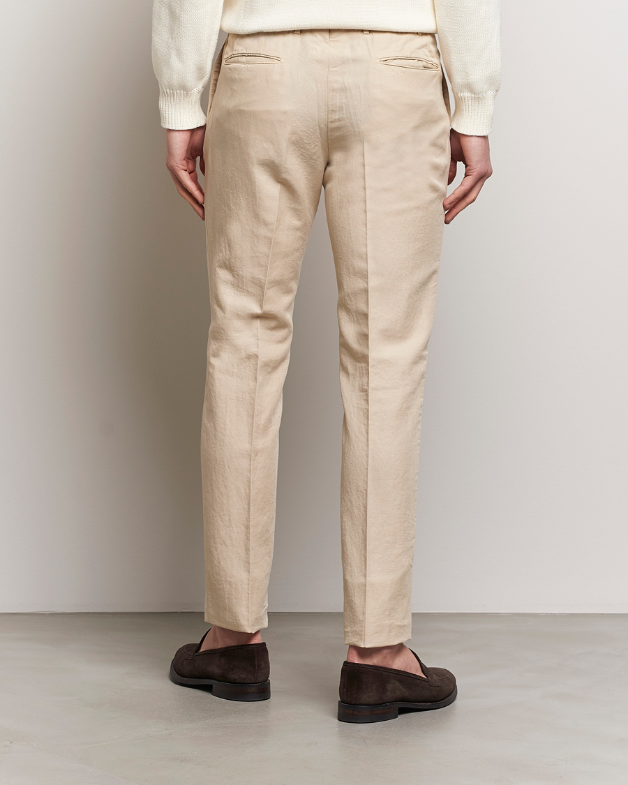 Herren | Hosen | Incotex | Slim Fit Chinolino Trousers Light Beige