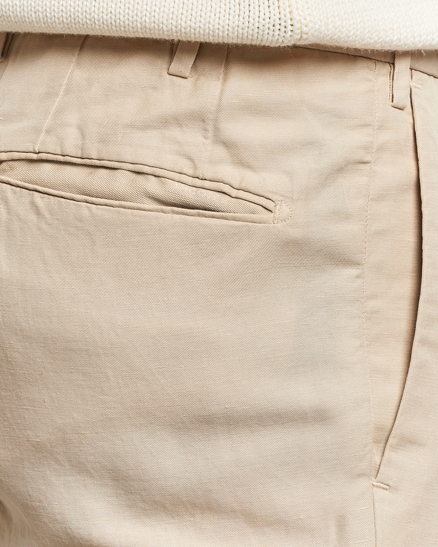 Herren | Hosen | Incotex | Slim Fit Chinolino Trousers Light Beige