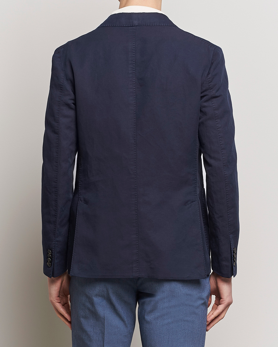 Herren | Sakkos | Incotex | Unconstructed Chinolino Blazer Navy