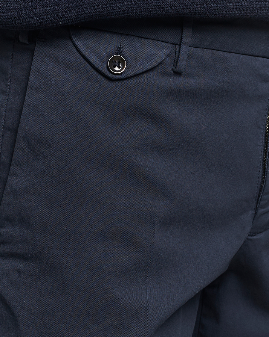 Herren | Shorts | Incotex | Cotton Comfort Shorts Navy