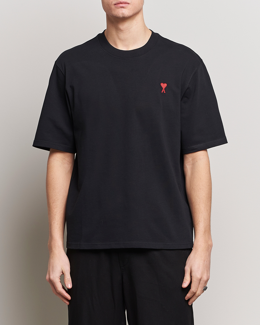 Herren | Kleidung | AMI | Heart Logo T-Shirt Black