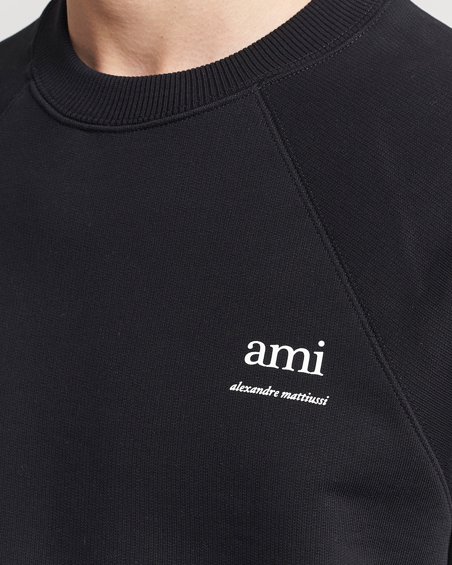 Herren | Pullover | AMI | Logo Sweatshirt Black