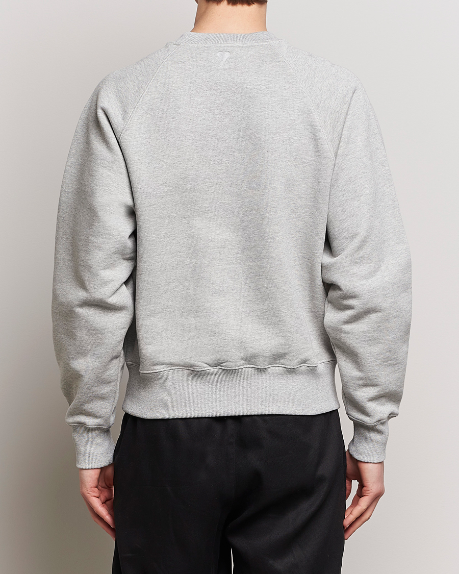 Herren | Pullover | AMI | Logo Sweatshirt Heather Grey