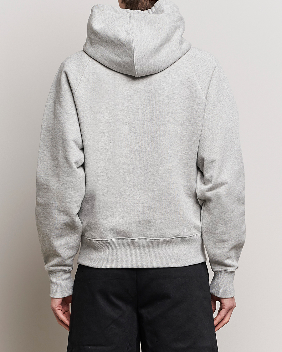 Herren | Pullover | AMI | Logo Hoodie Heather Grey