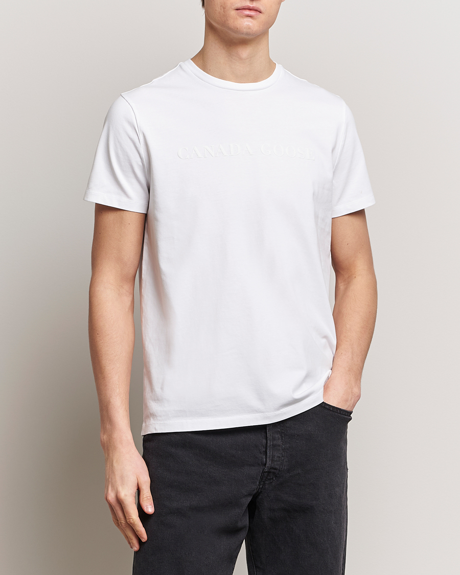 Herren | Canada Goose | Canada Goose | Emersen Crewneck T-Shirt White