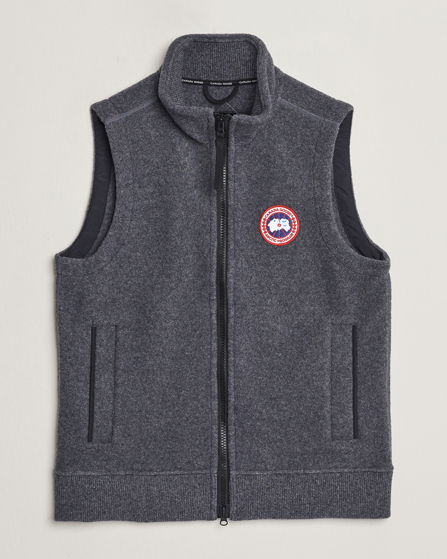 Herren | Jacken | Canada Goose | Mersey Fleece Vest Quarry Grey