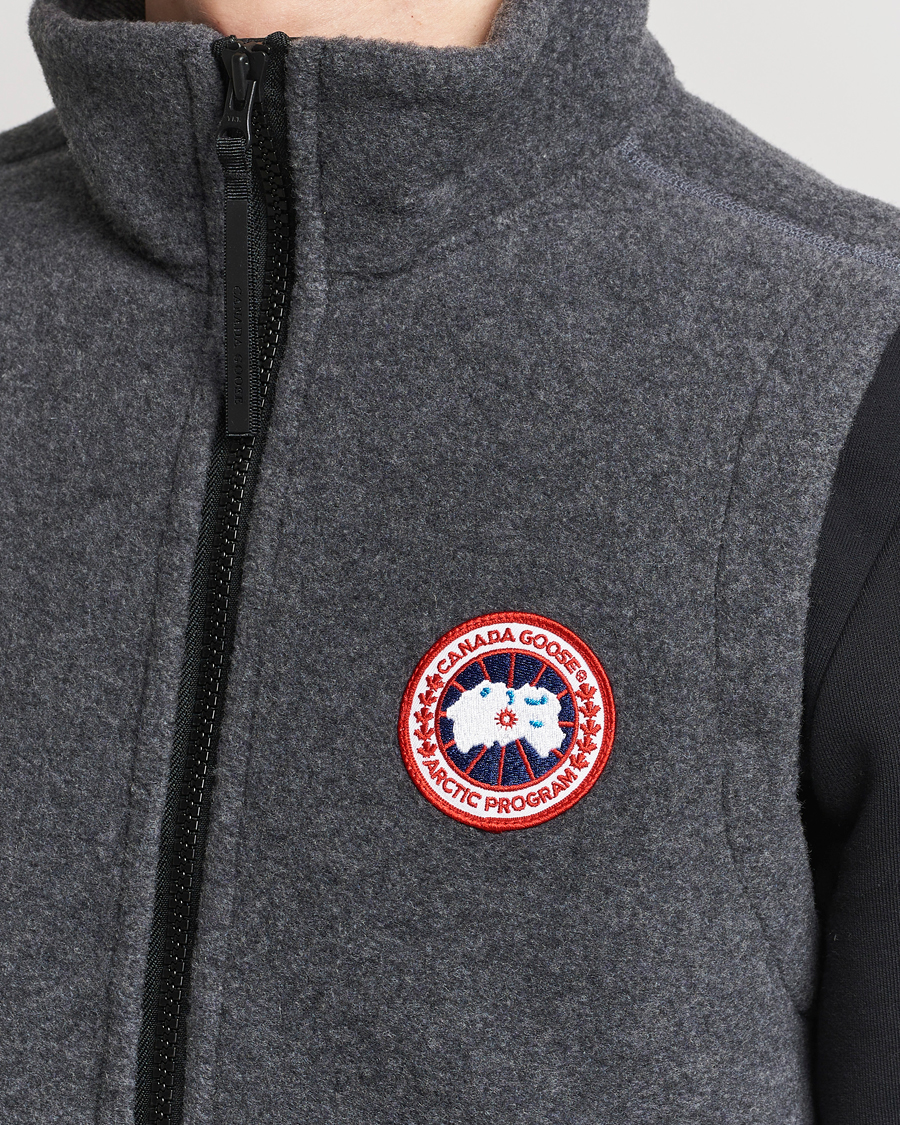Herren | Jacken | Canada Goose | Mersey Fleece Vest Quarry Grey
