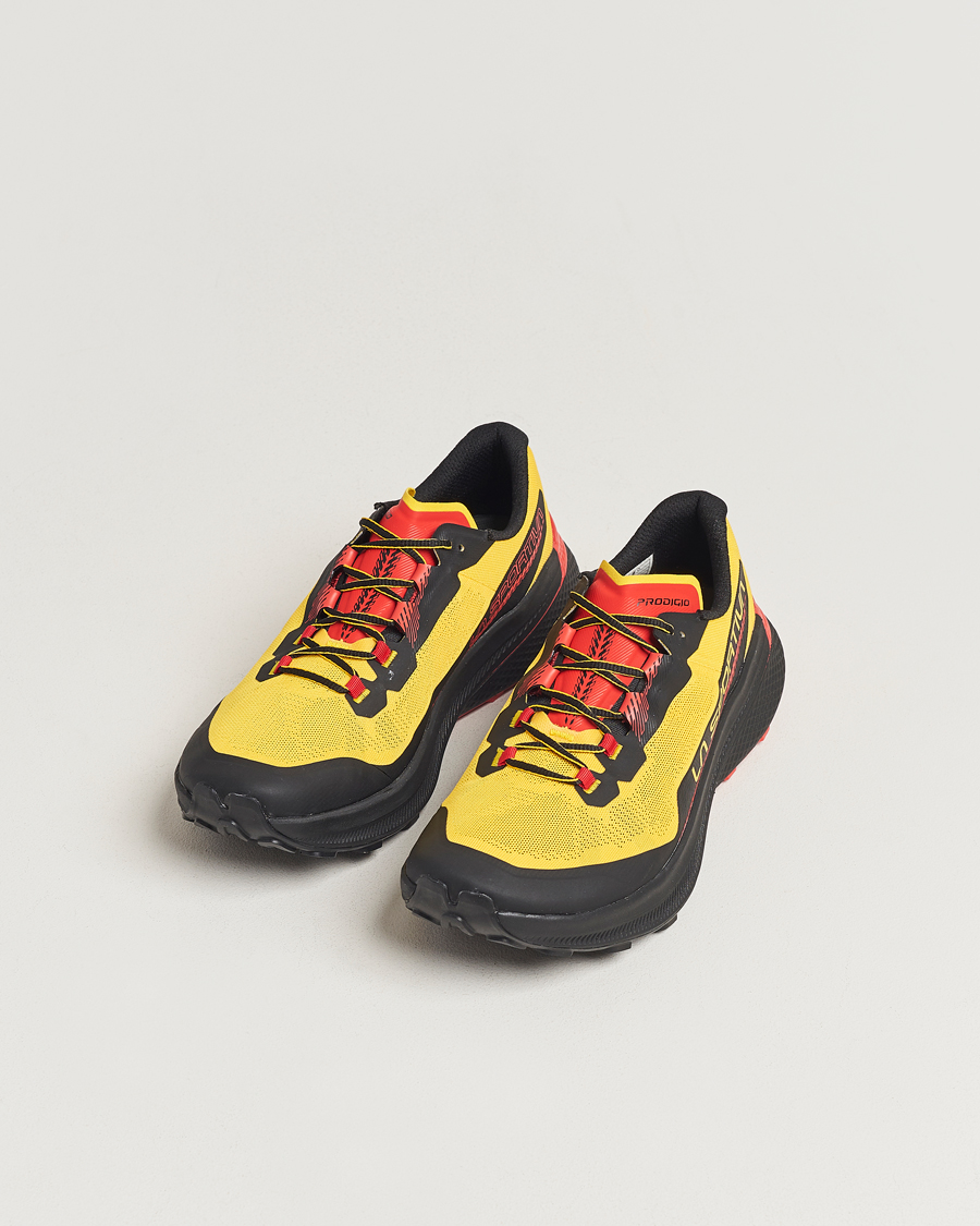 Herren | La Sportiva Prodigio Ultra Running Shoes Yellow/Black | La Sportiva | Prodigio Ultra Running Shoes Yellow/Black