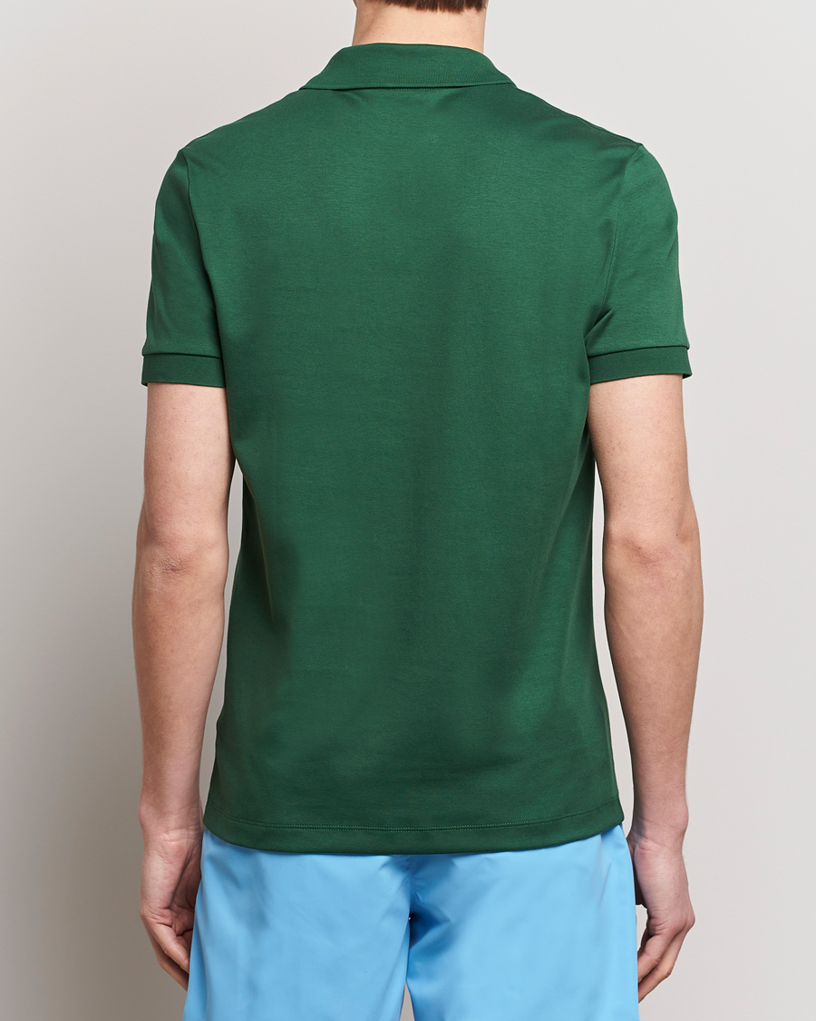 Herren | Poloshirts | Lacoste | Pima Cotton Interlock Polo Green