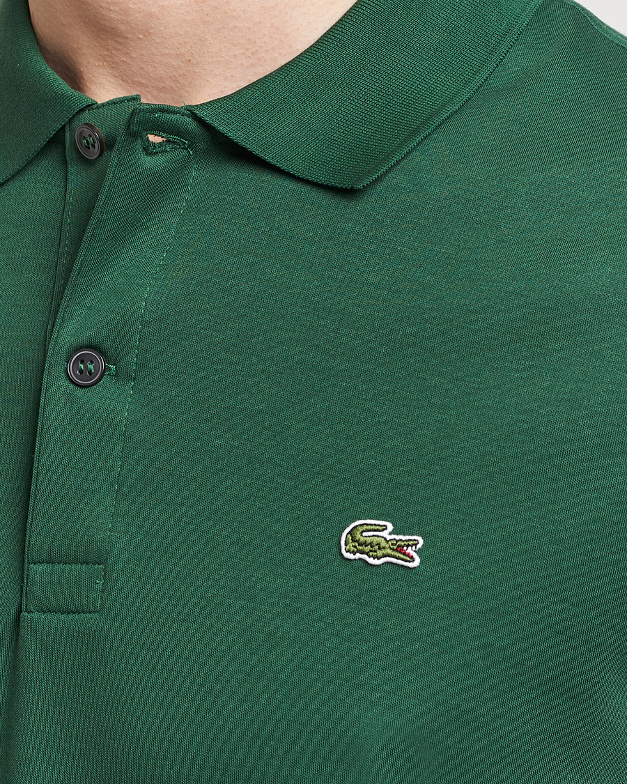 Herren | Poloshirts | Lacoste | Pima Cotton Interlock Polo Green