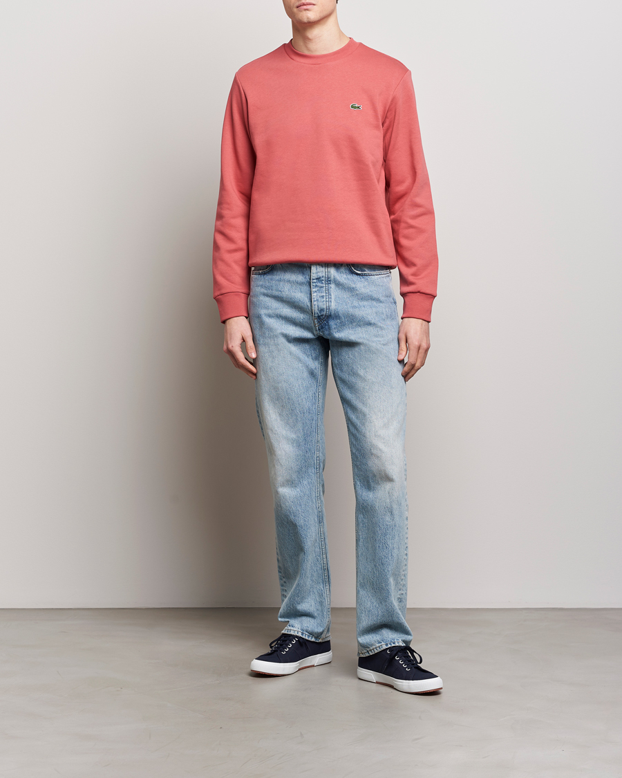 Herren | Pullover | Lacoste | Crew Neck Sweatshirt Sierra Red