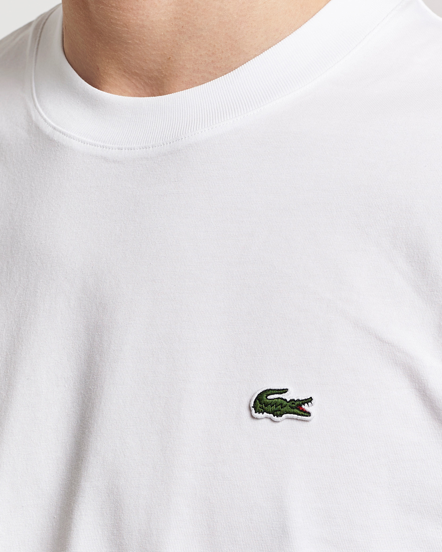 Herren | T-Shirts | Lacoste | Crew Neck T-Shirt White