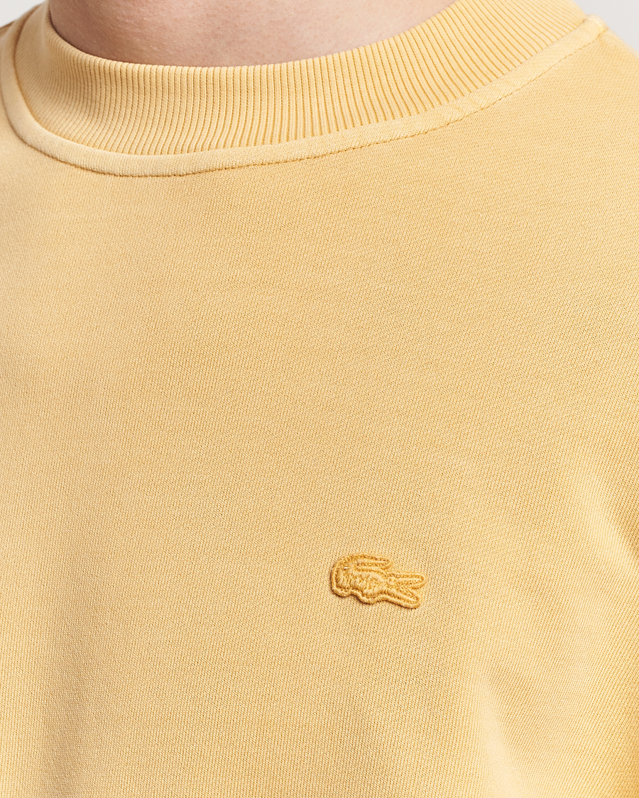 Herren | Pullover | Lacoste | Natural Dyed Crew Neck Sweatshirt Golden Haze