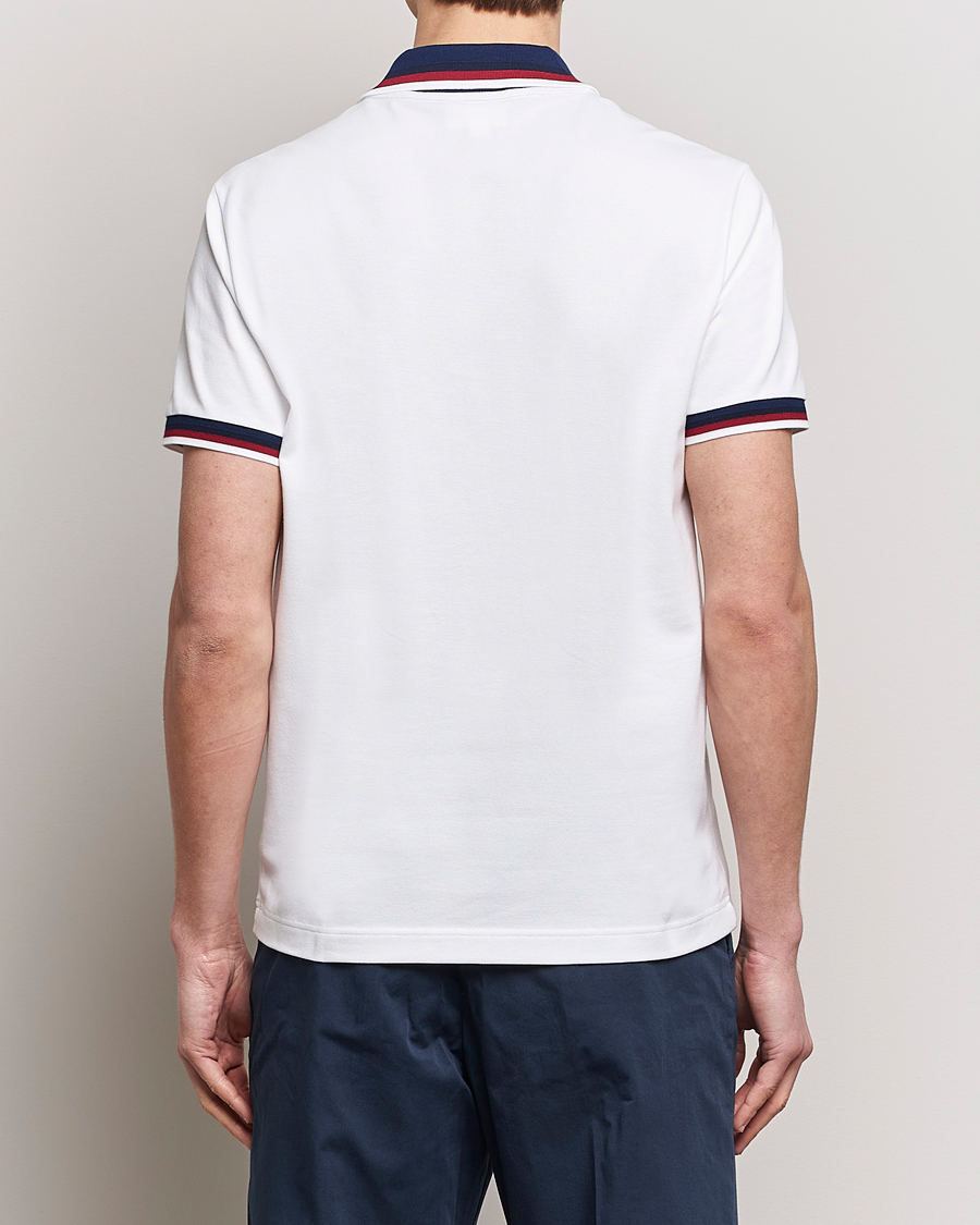 Herren | Poloshirts | Lacoste | Regular Fit Tipped Polo White