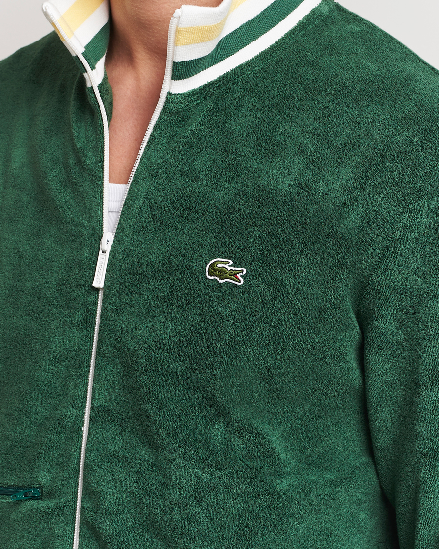 Herren | Pullover | Lacoste | Terry Full Zip Sweatshirt Green
