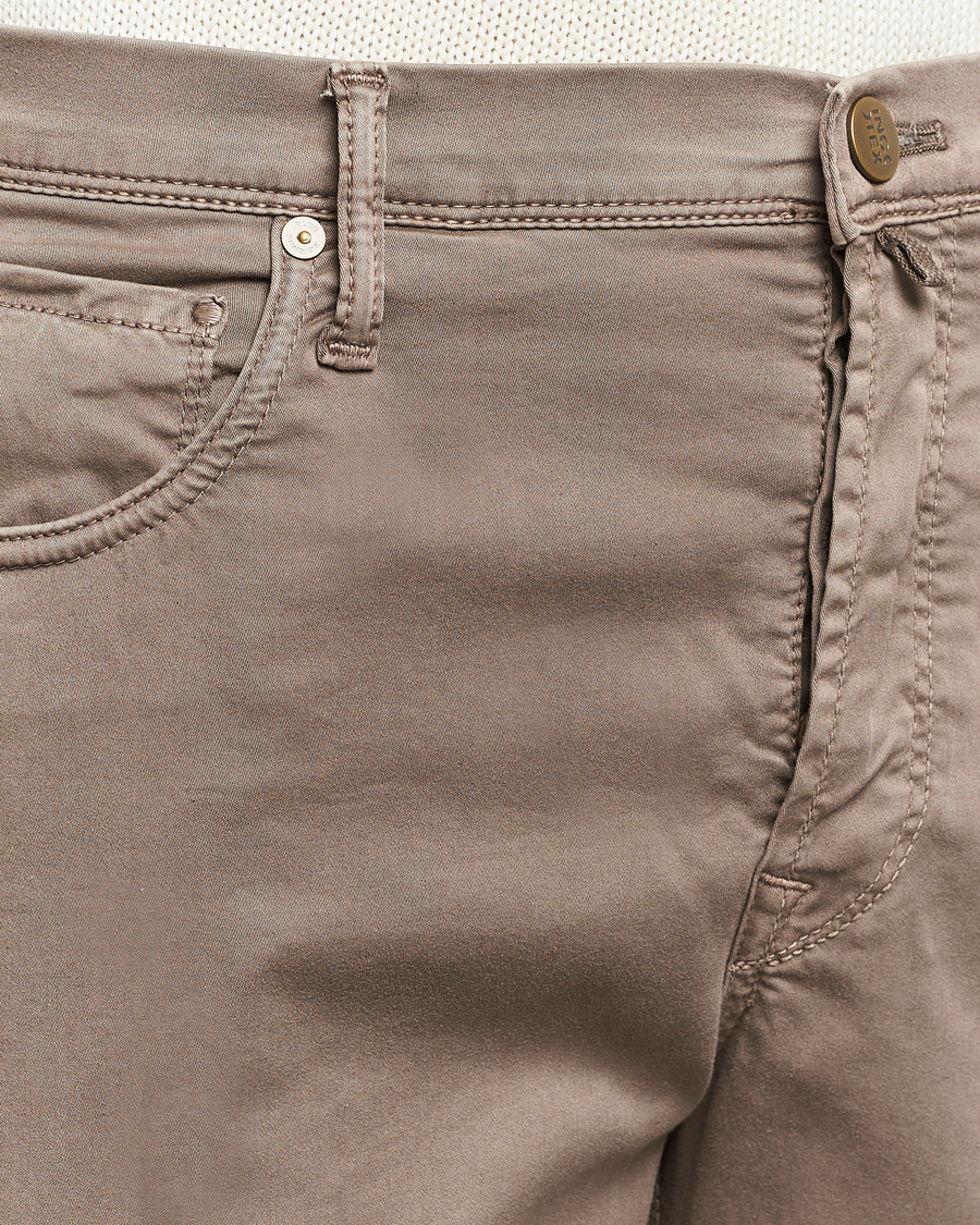 Herren | Hosen | Incotex | 5-Pocket Cotton/Stretch Pants Brown
