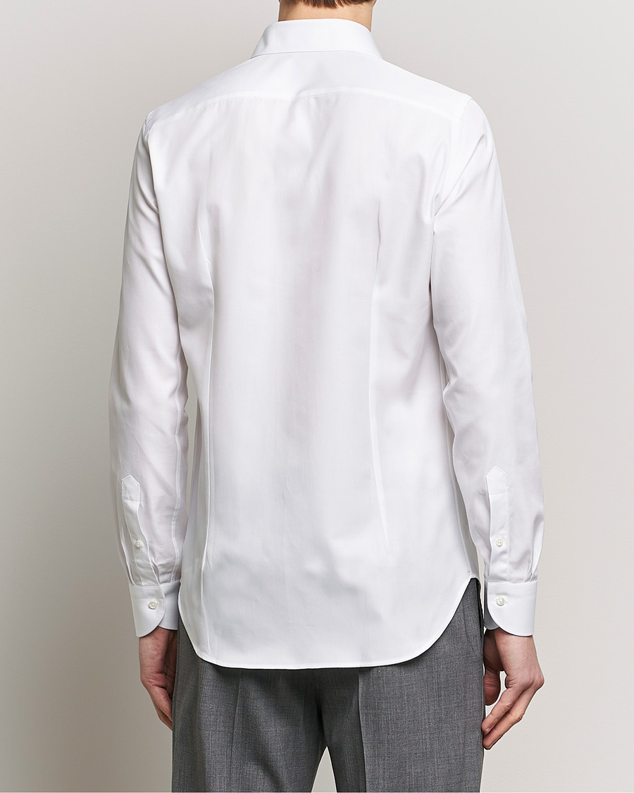 Herren | Hemden | Canali | Slim Fit Cotton Shirt White