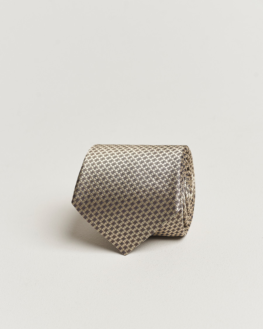 Herren | Canali Microstructure Silk Tie Beige | Canali | Microstructure Silk Tie Beige