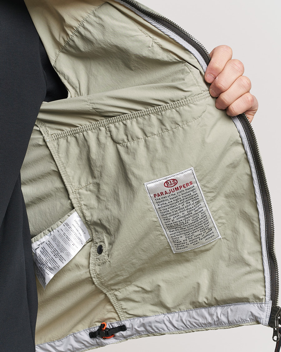 Herren | Jacken | Parajumpers | Nigel Vintage Nylon Hooded Jacket Sage