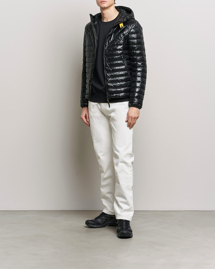 Herren | Jacken | Parajumpers | Miroku Techno Puffer Hodded Jacket Black