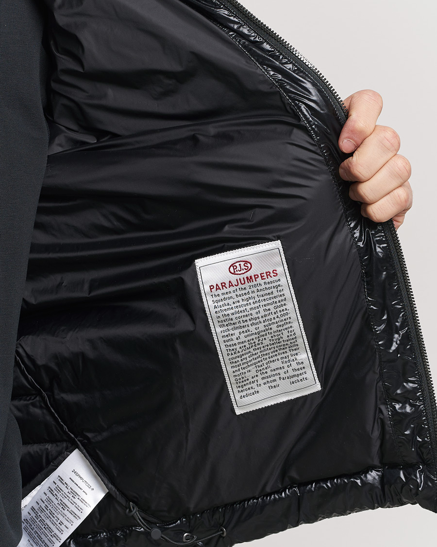 Herren | Jacken | Parajumpers | Miroku Techno Puffer Hodded Jacket Black