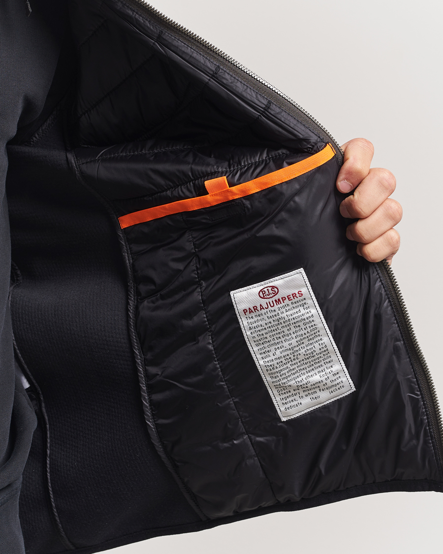 Herren | Jacken | Parajumpers | Nolan Mesh Hooded Hybrid Black