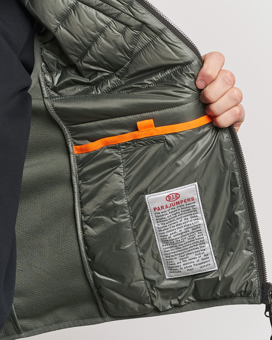 Herren | Jacken | Parajumpers | Zavier Hybrid Vest Thyme Green