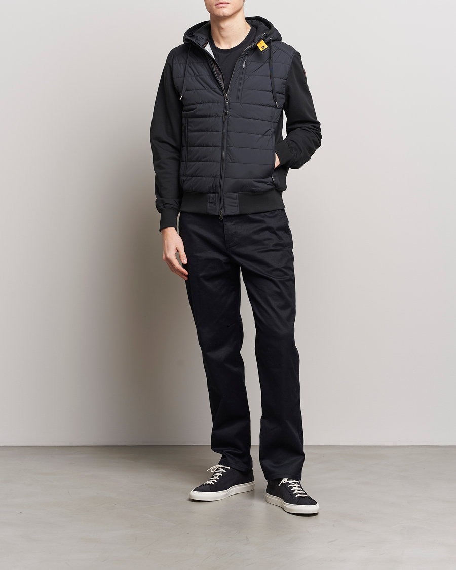 Herren | Jacken | Parajumpers | Ivor Hybrid Hooded Jacket Black