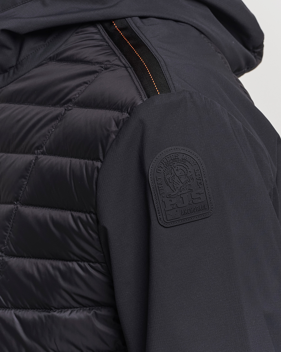 Herren | Jacken | Parajumpers | Hiram Hybrid Hooded Jacket Black
