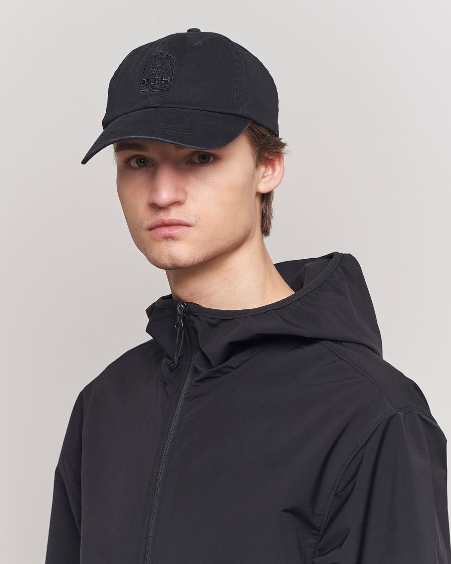 Herren | Parajumpers Ardine Logo Cap Black | Parajumpers | Ardine Logo Cap Black