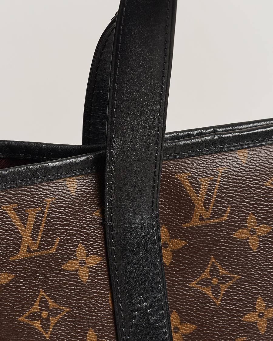 Herren | Louis Vuitton Pre-Owned Davis Tote Bag Monogram Macassar | Louis Vuitton Pre-Owned | Davis Tote Bag Monogram Macassar