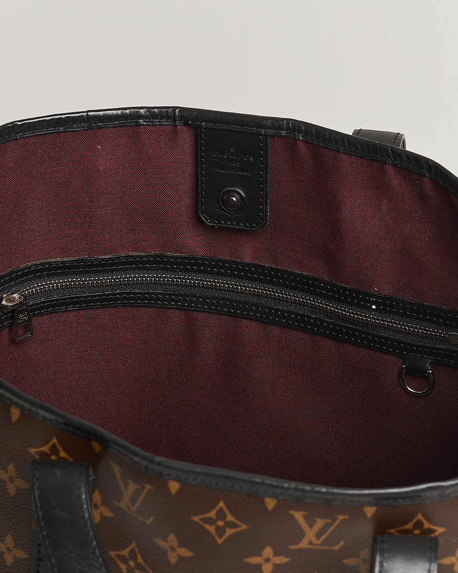 Herren | Louis Vuitton Pre-Owned Davis Tote Bag Monogram Macassar | Louis Vuitton Pre-Owned | Davis Tote Bag Monogram Macassar