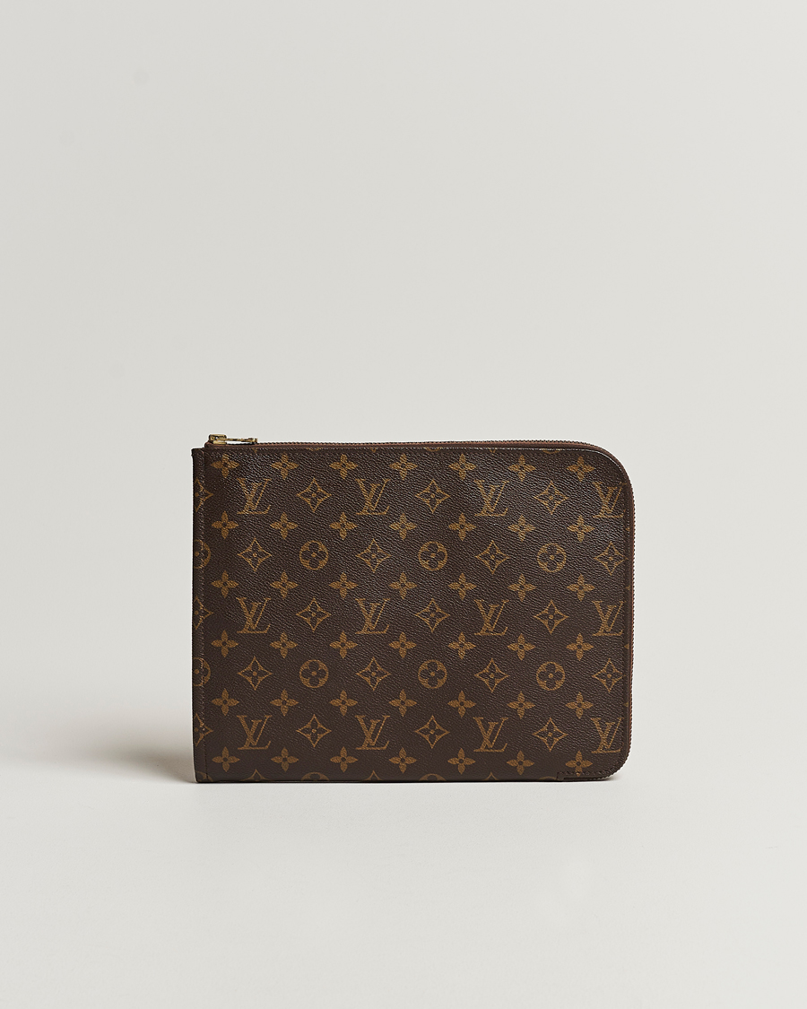 Herren | Louis Vuitton Pre-Owned Posh Documan Document Bag Monogram | Louis Vuitton Pre-Owned | Posh Documan Document Bag Monogram
