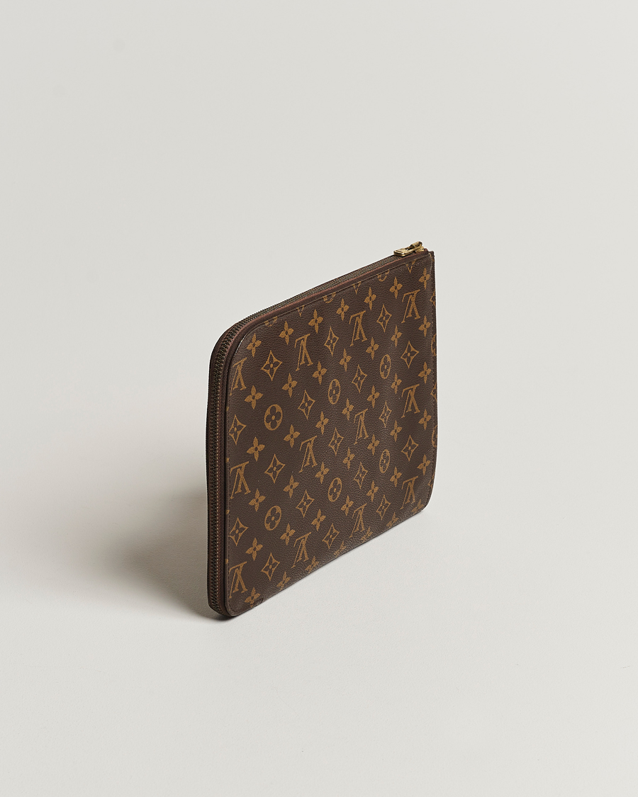 Herren | Louis Vuitton Pre-Owned Posh Documan Document Bag Monogram | Louis Vuitton Pre-Owned | Posh Documan Document Bag Monogram