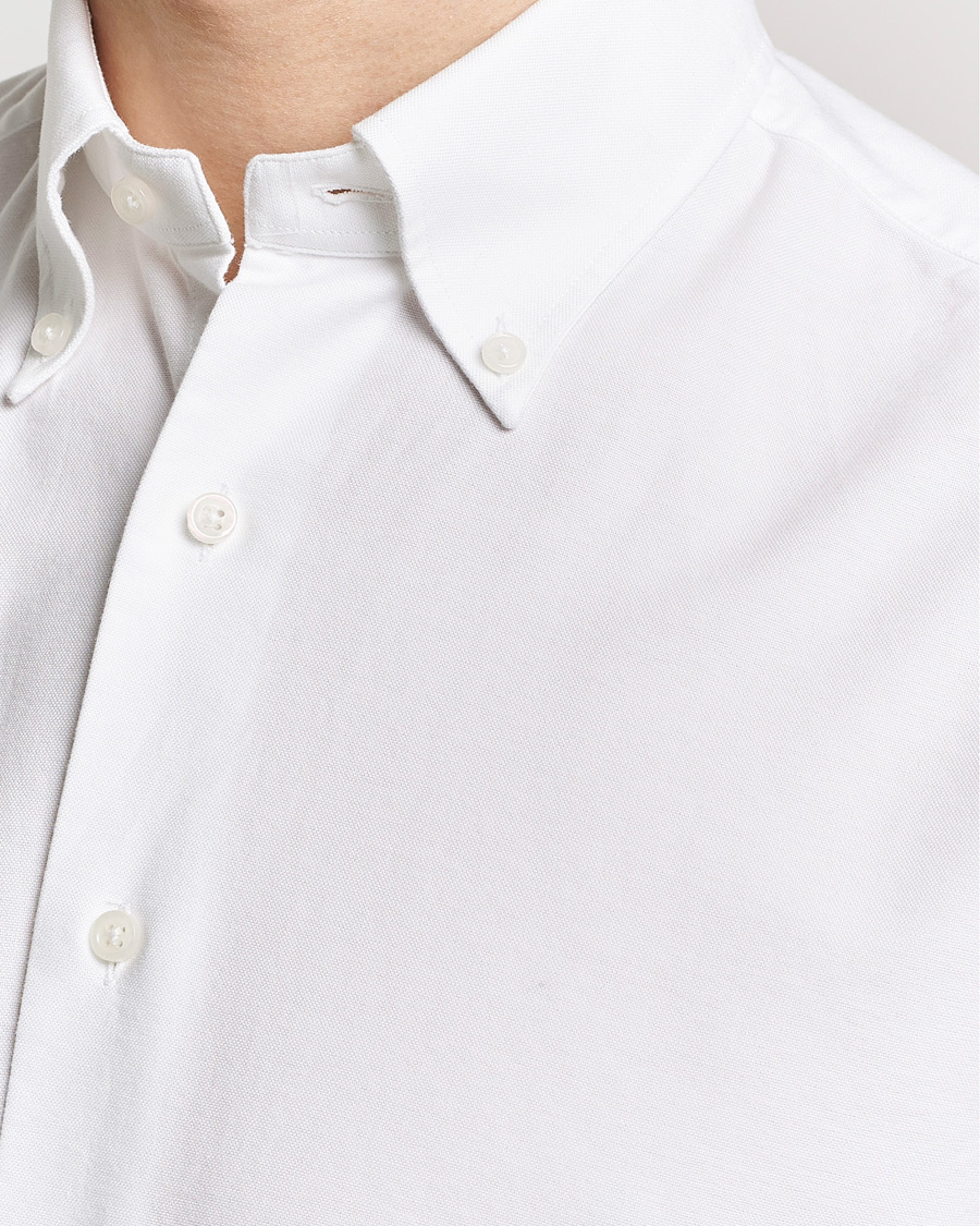 Herren | Hemden | Grigio | Oxford Button Down Shirt White