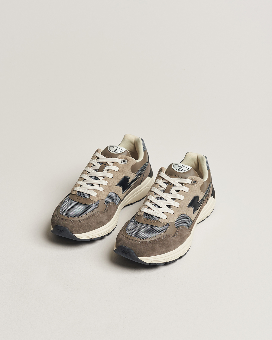 Herren | Stepney Workers Club Amiel S-Strike Suede Mix Runner Grey | Stepney Workers Club | Amiel S-Strike Suede Mix Runner Grey