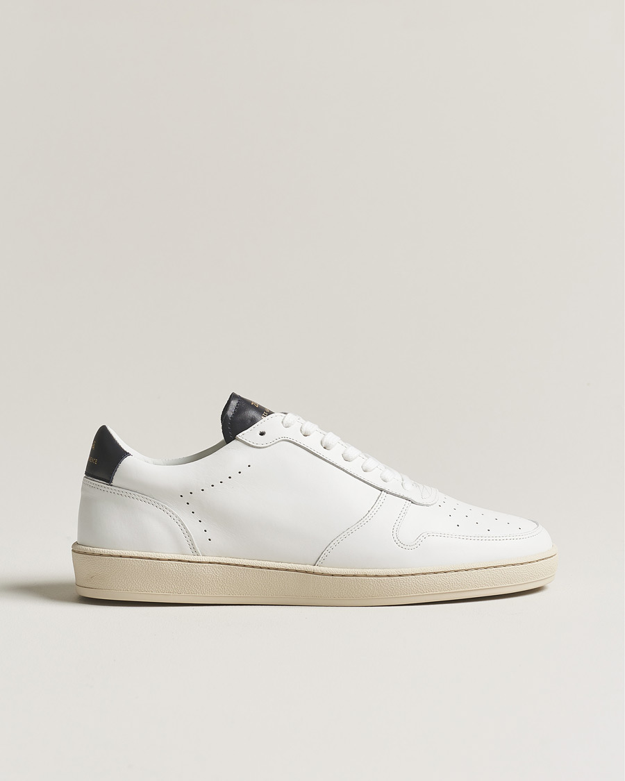 Herren | Zespà ZSP23 APLA Leather Sneakers White/Navy | Zespà | ZSP23 APLA Leather Sneakers White/Navy