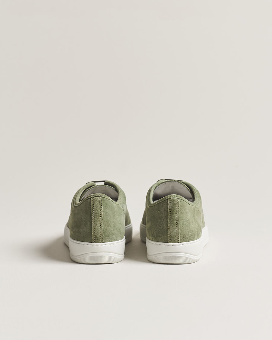 Herren | Lanvin Patent Cap Toe Sneaker Green | Lanvin | Patent Cap Toe Sneaker Green