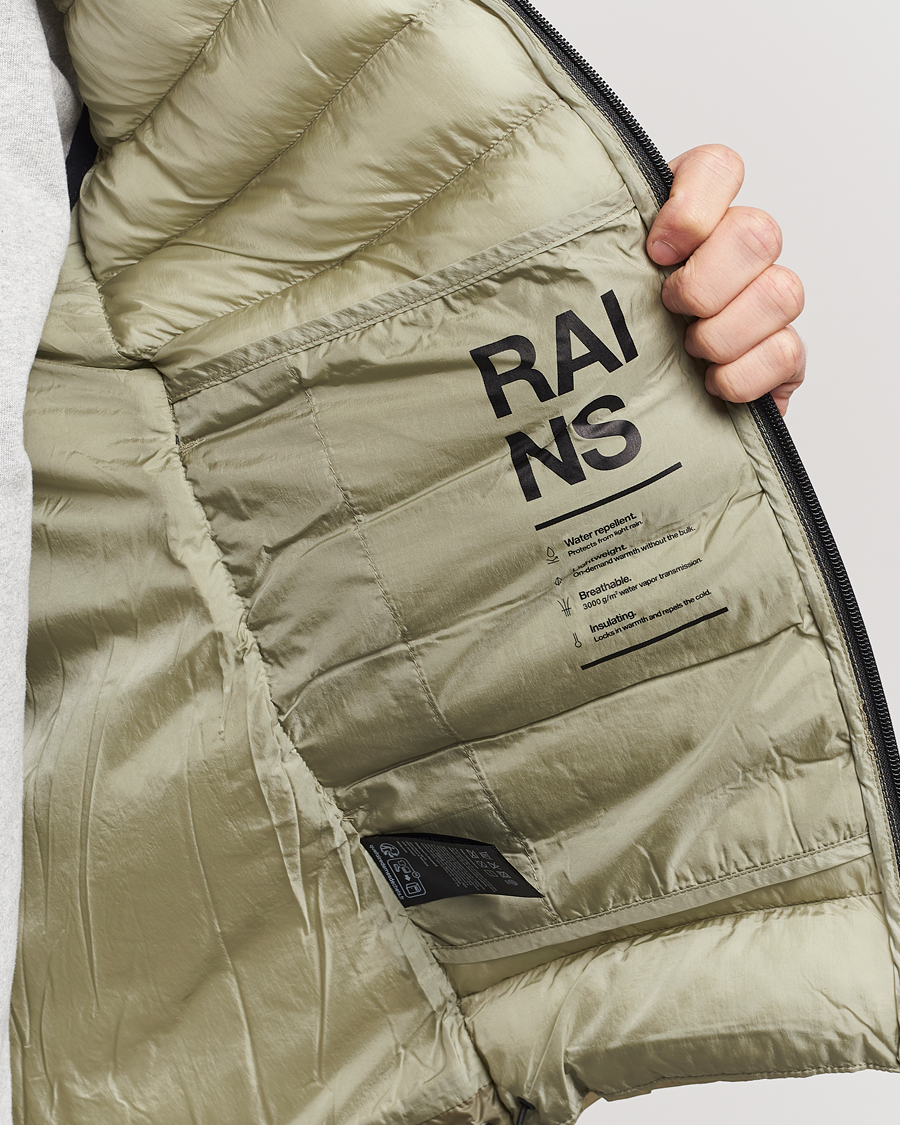 Herren | Jacken | RAINS | Kaunas Hybrid Hooded Vest Earth